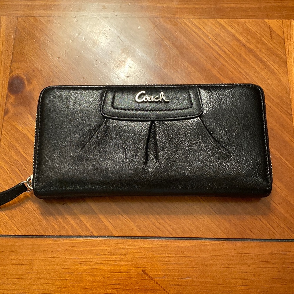 Coach leather wallet